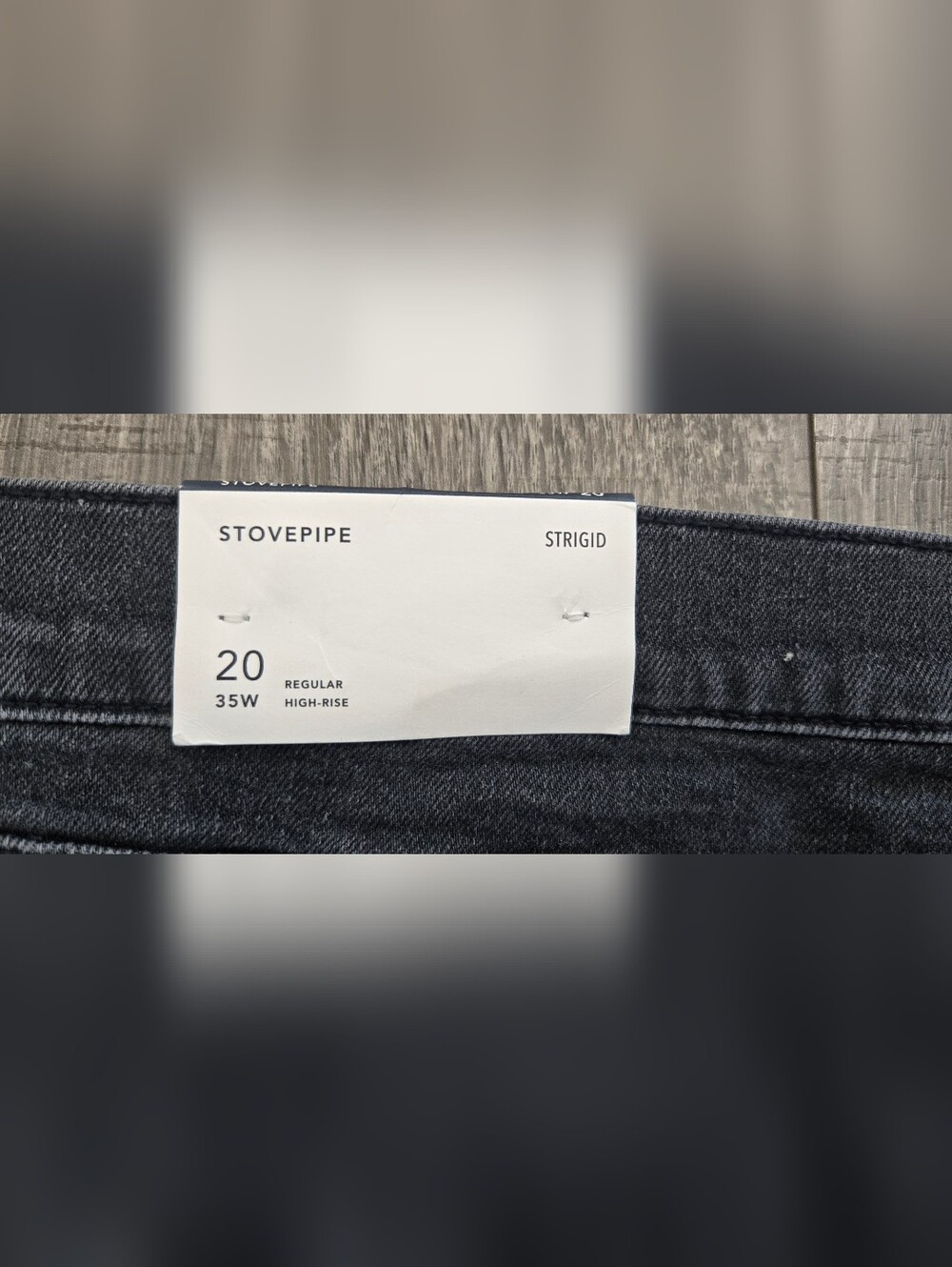 American Eagle Women’s Size 20 Regular Black Wash Stretch Jeans NWT #574 - Picture 5 of 13